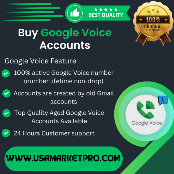 Buy Google Voice Accounts – USAMarketPRO