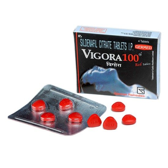 Vigora 100 Mg Red Tablets ED Treatment for Men