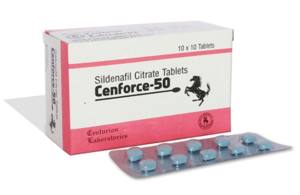 Cenforce 50 Mg Tablets ED Treatment for Men