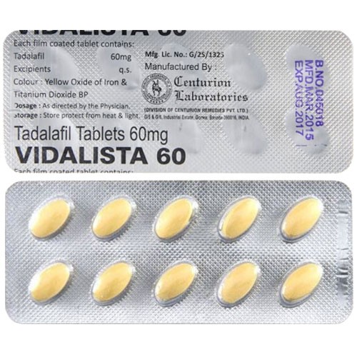 Vidalista 60 Mg Tablets ED Treatment for Men