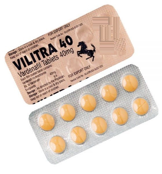 Vilitra 40 Mg Tablets ED Treatment for Men