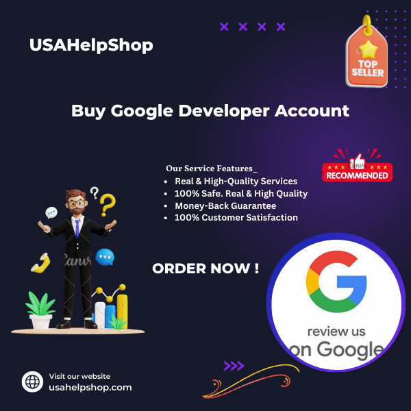 Buy Google Developer Account - 100% Great Accounts