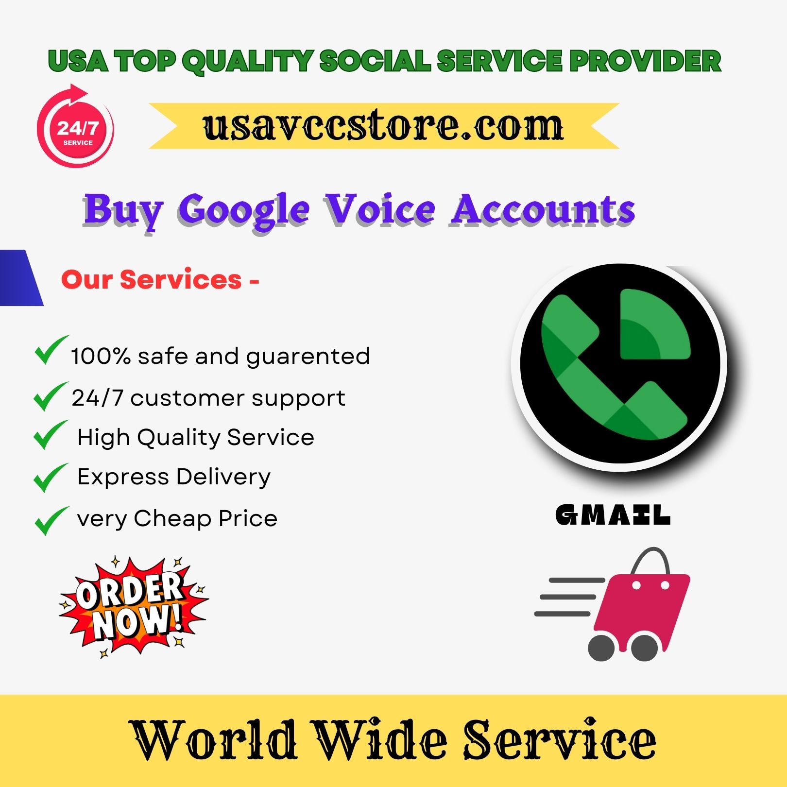 Buy Google Voice Accounts