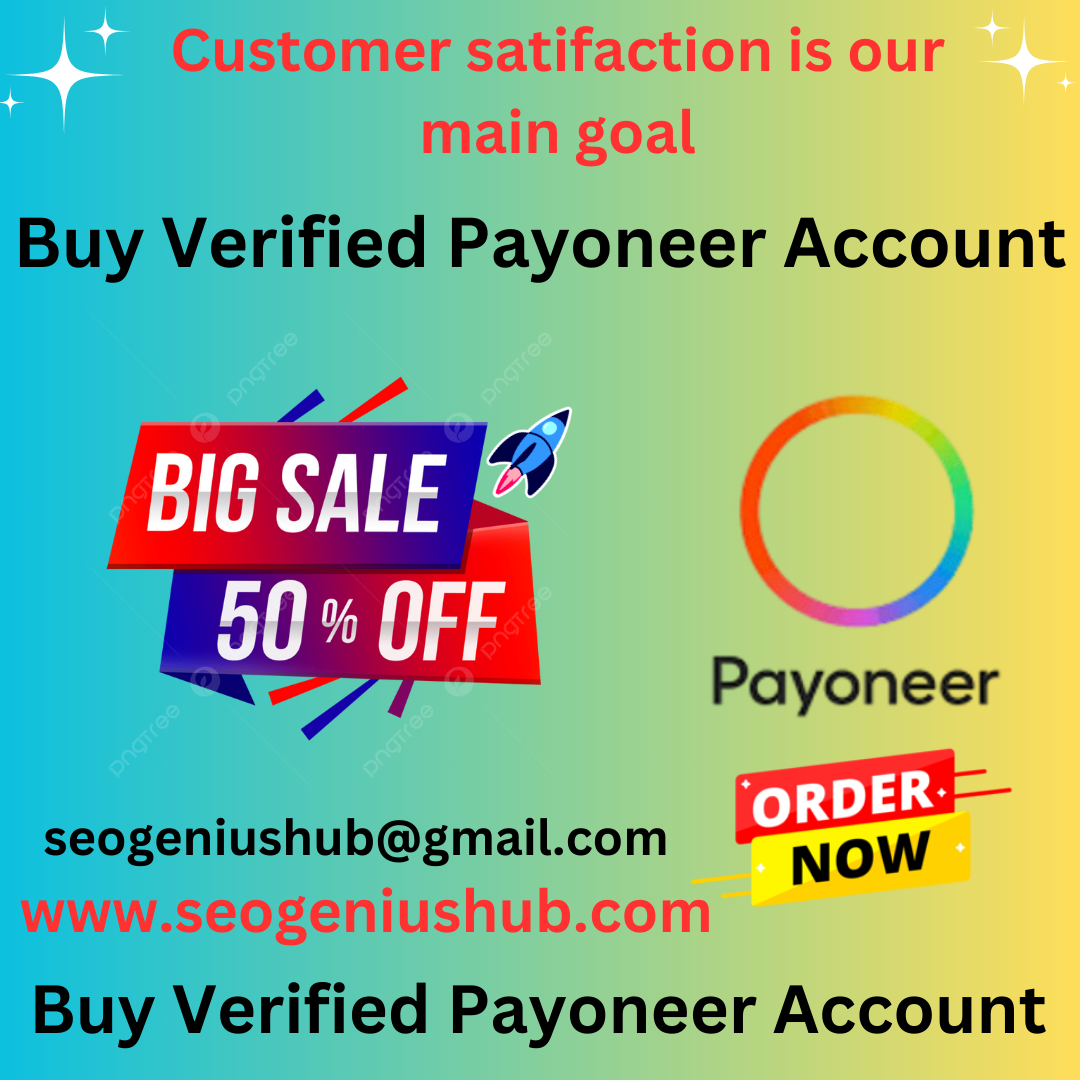 Buy Verified Payoneer Account– Fast & Secure Delivery