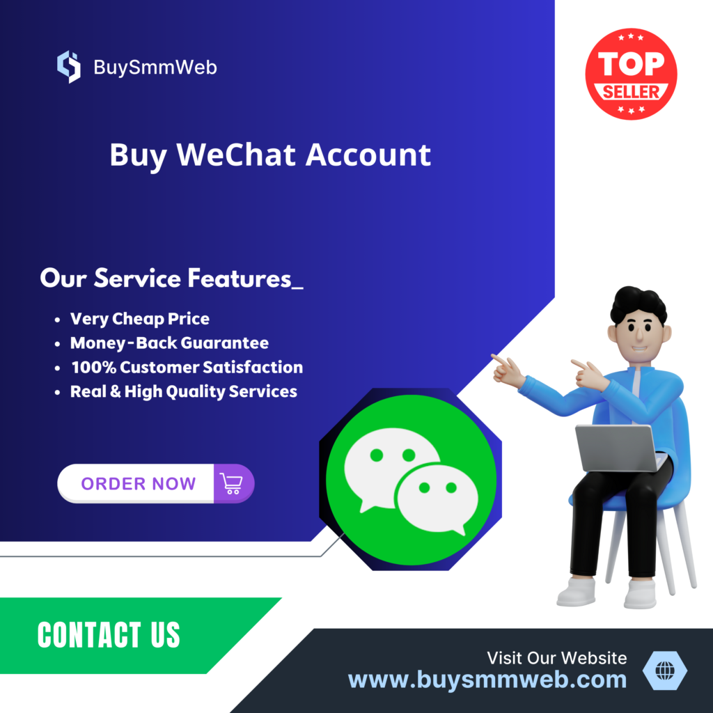 Buy WeChat Account - New And Old WeChat $80