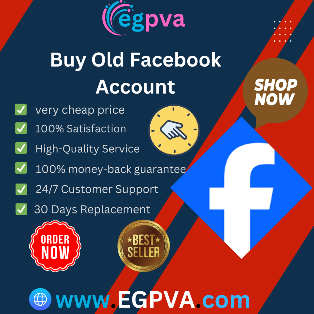 Buy Old Facebook Account - egpva.com